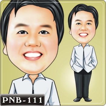 男生人像Q版漫畫 PNB-111